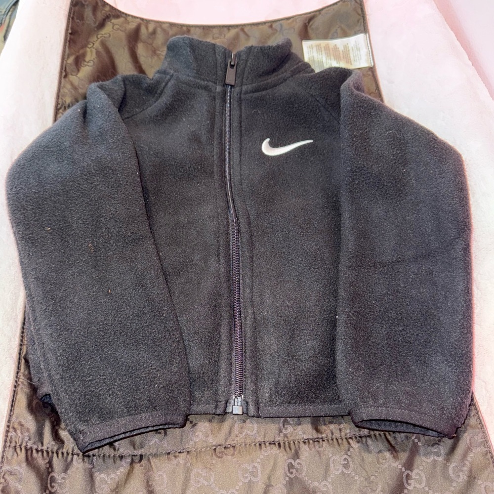 Nike Kids Black Fleece Jacket